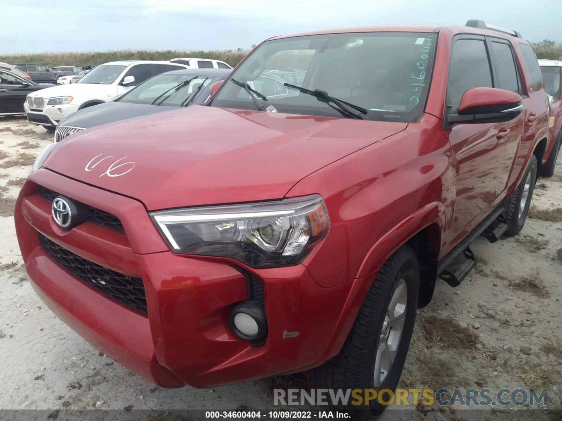 2 Фотография поврежденного автомобиля JTEZU5JR9K5193482 TOYOTA 4RUNNER 2019
