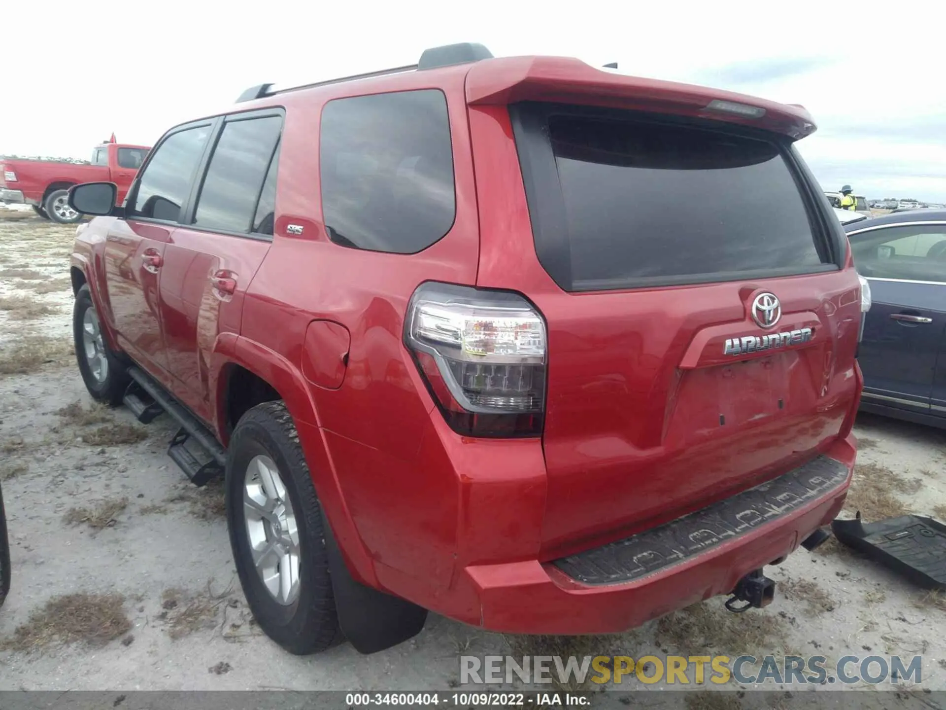 3 Фотография поврежденного автомобиля JTEZU5JR9K5193482 TOYOTA 4RUNNER 2019