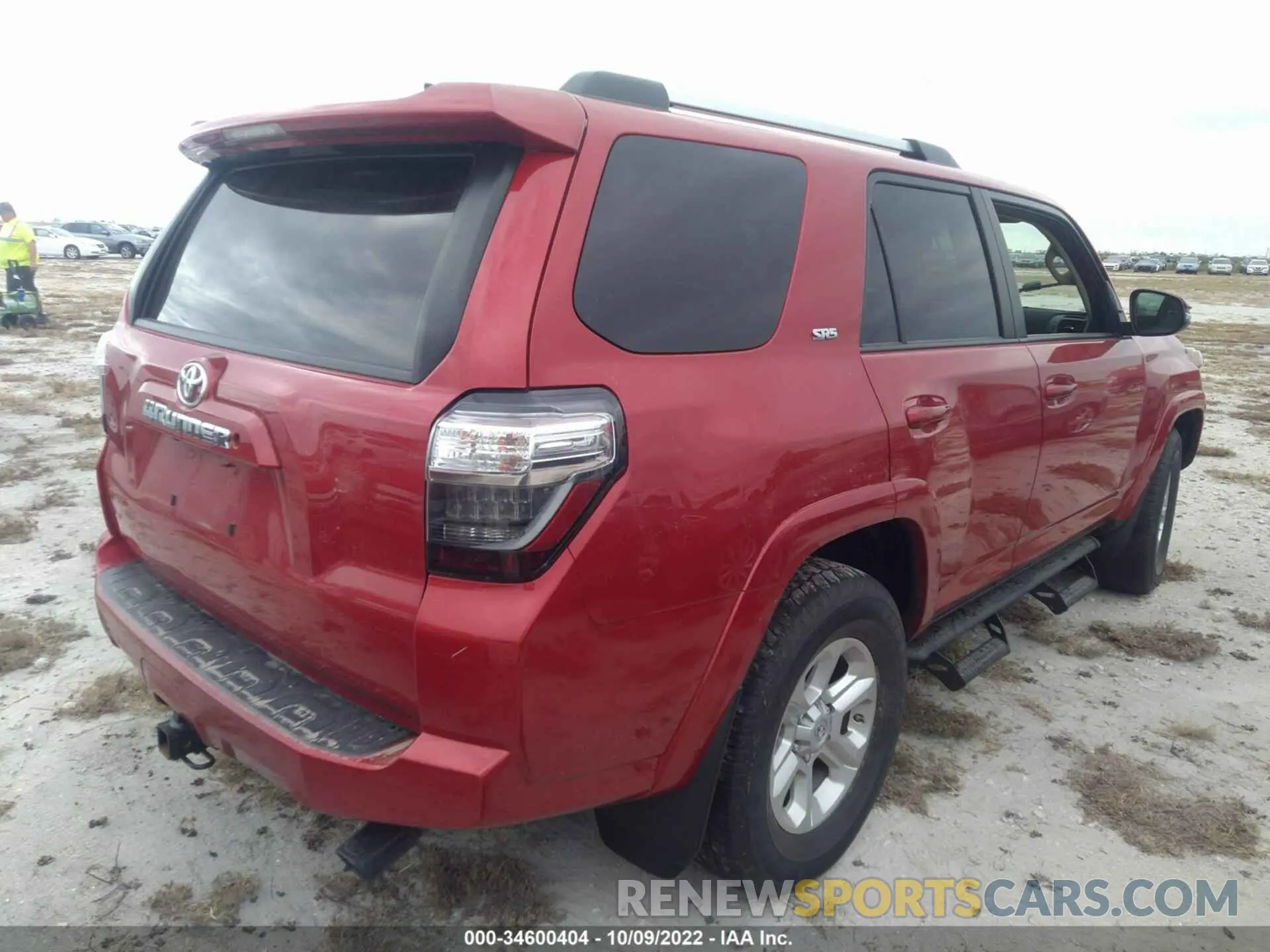 4 Фотография поврежденного автомобиля JTEZU5JR9K5193482 TOYOTA 4RUNNER 2019
