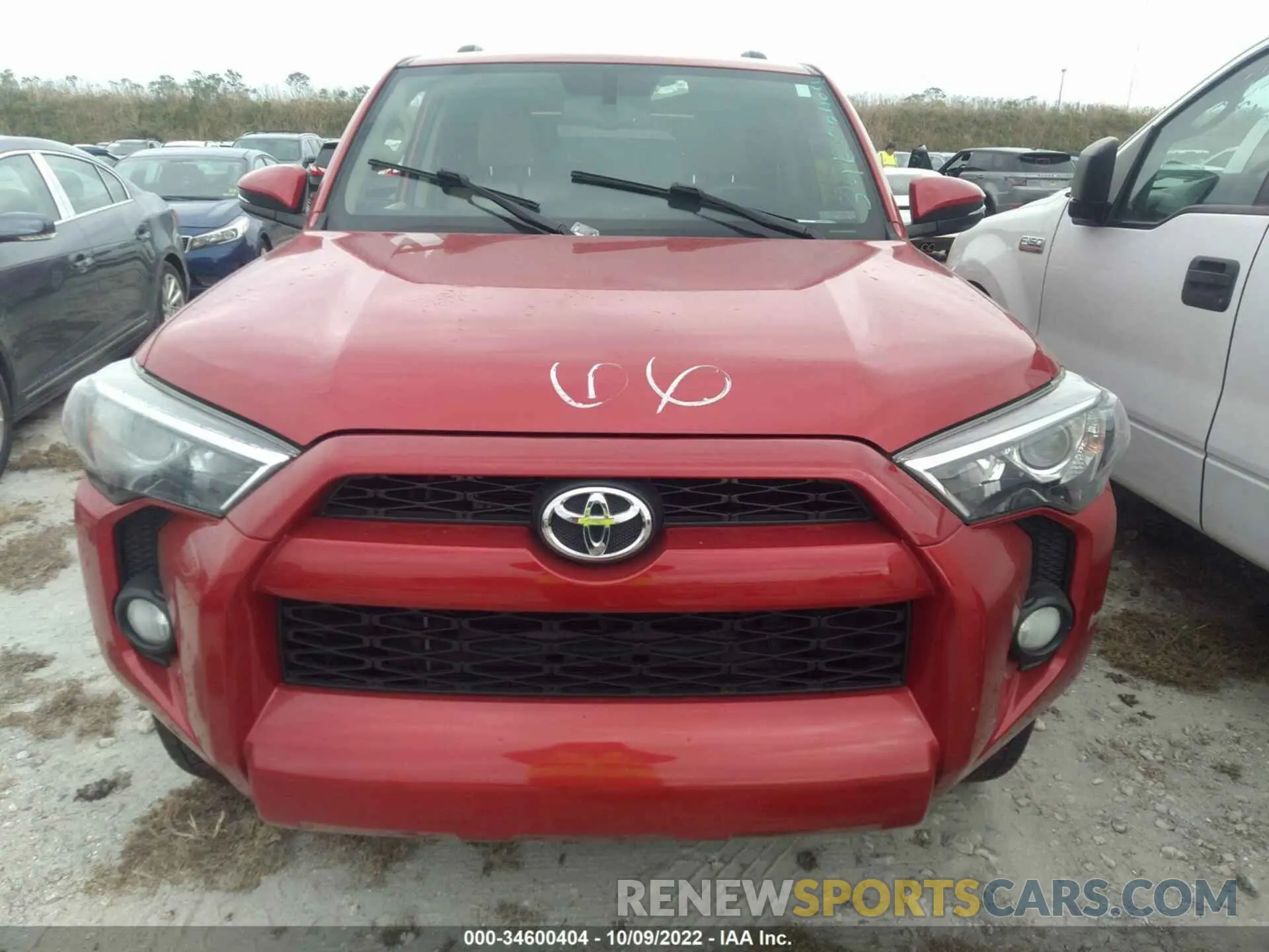 6 Фотография поврежденного автомобиля JTEZU5JR9K5193482 TOYOTA 4RUNNER 2019