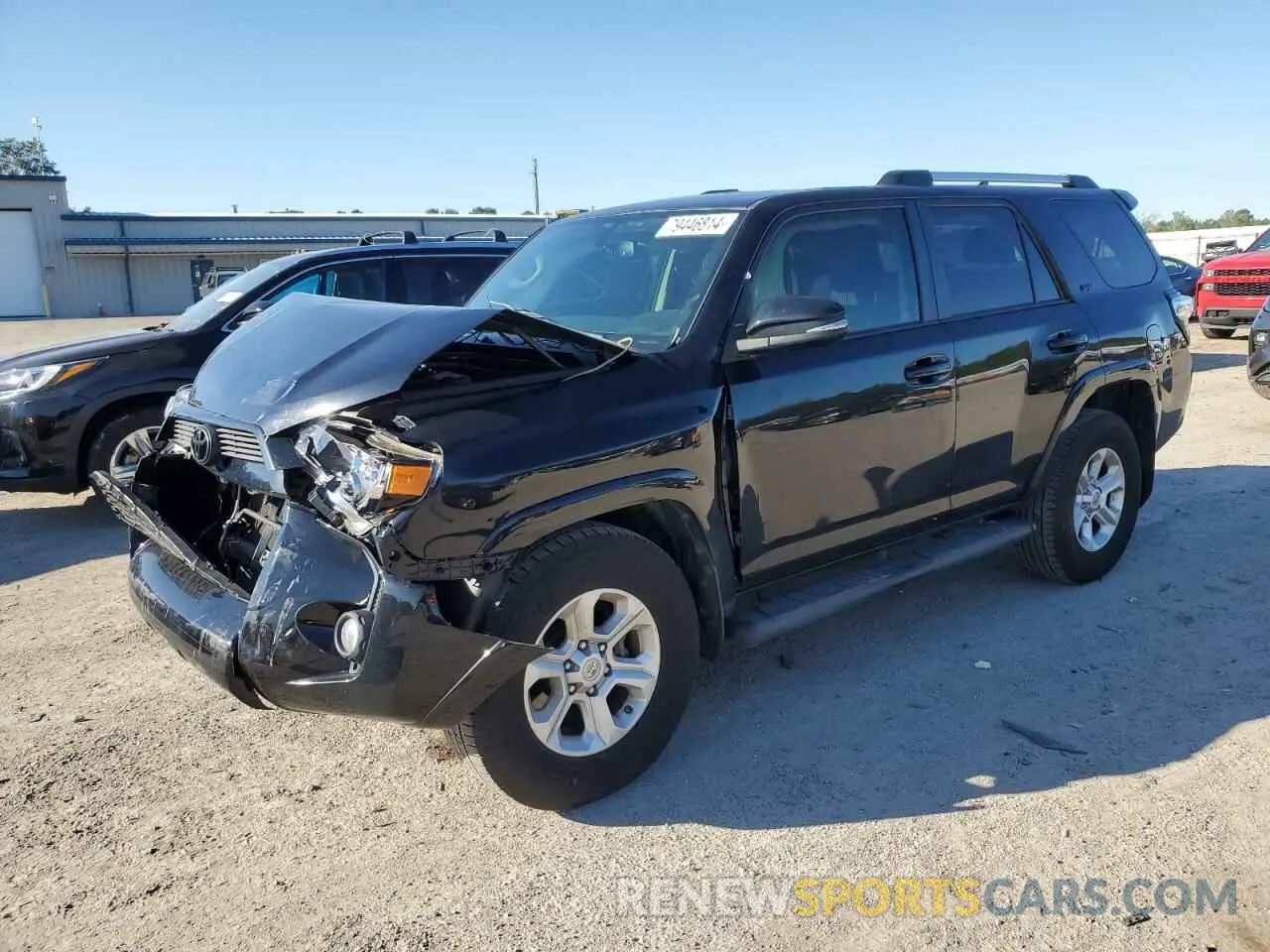 1 Photograph of a damaged car JTEZU5JR9K5206764 TOYOTA 4RUNNER 2019