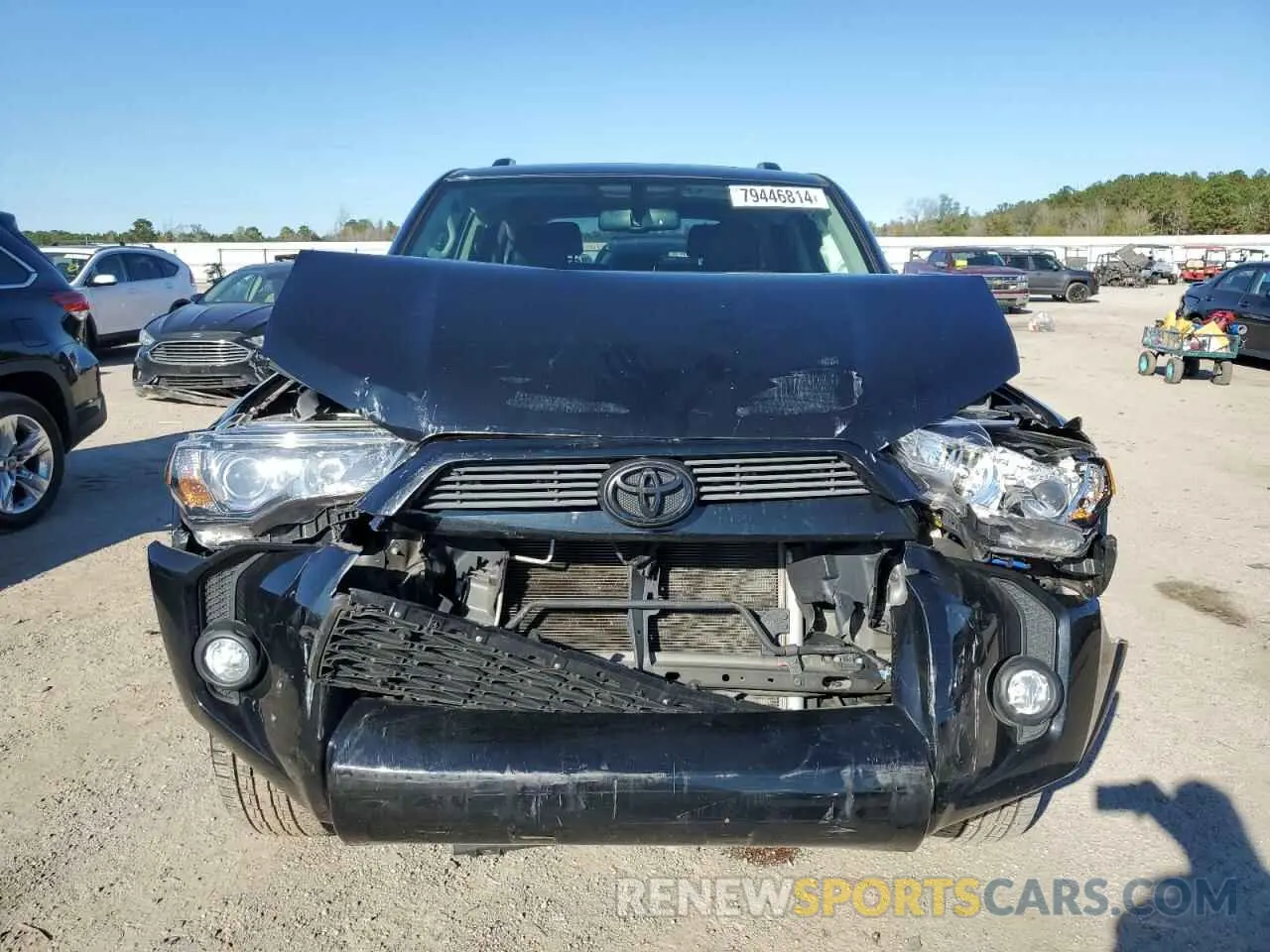 5 Photograph of a damaged car JTEZU5JR9K5206764 TOYOTA 4RUNNER 2019