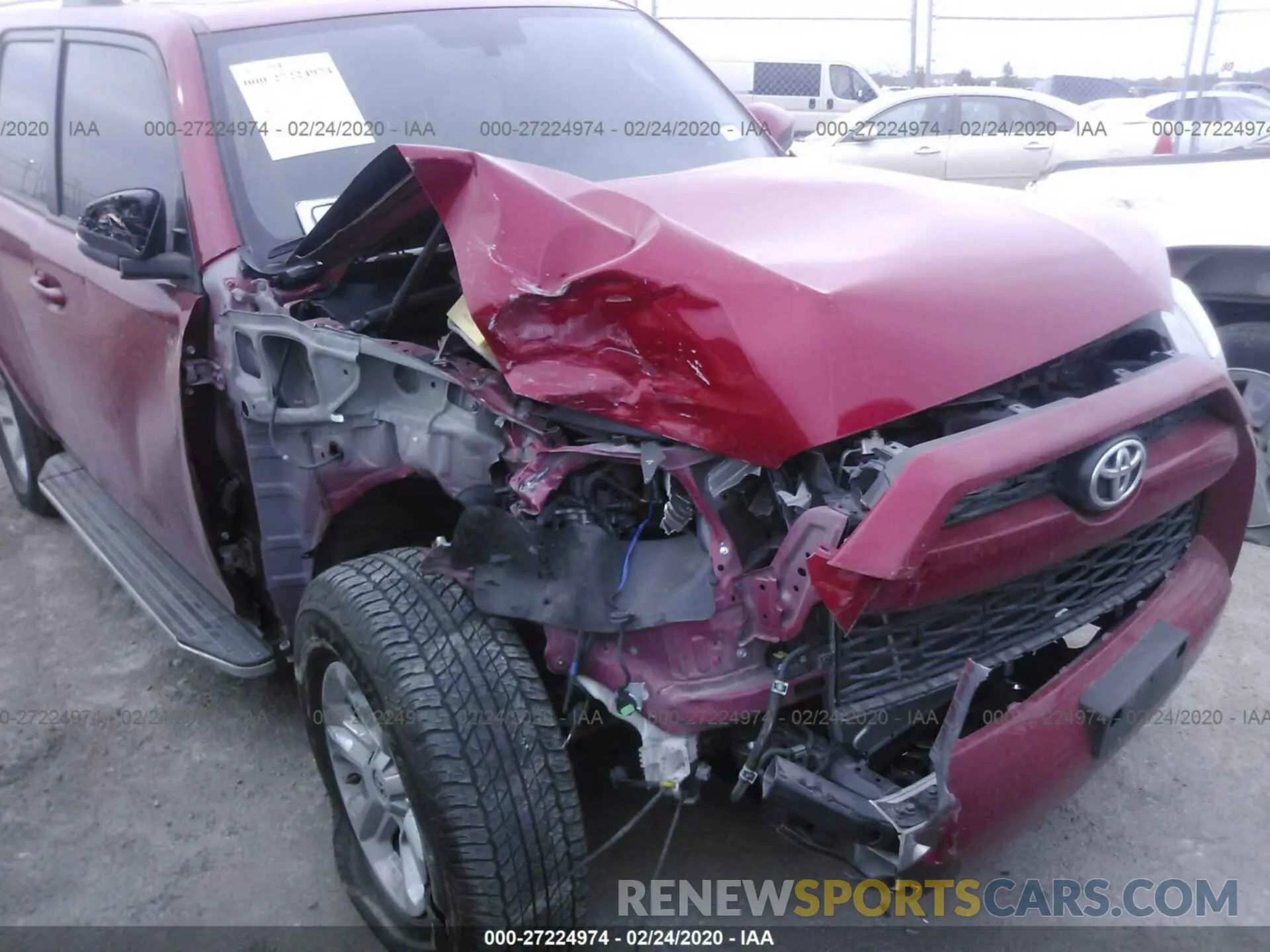 6 Фотография поврежденного автомобиля JTEZU5JR9K5209695 TOYOTA 4RUNNER 2019