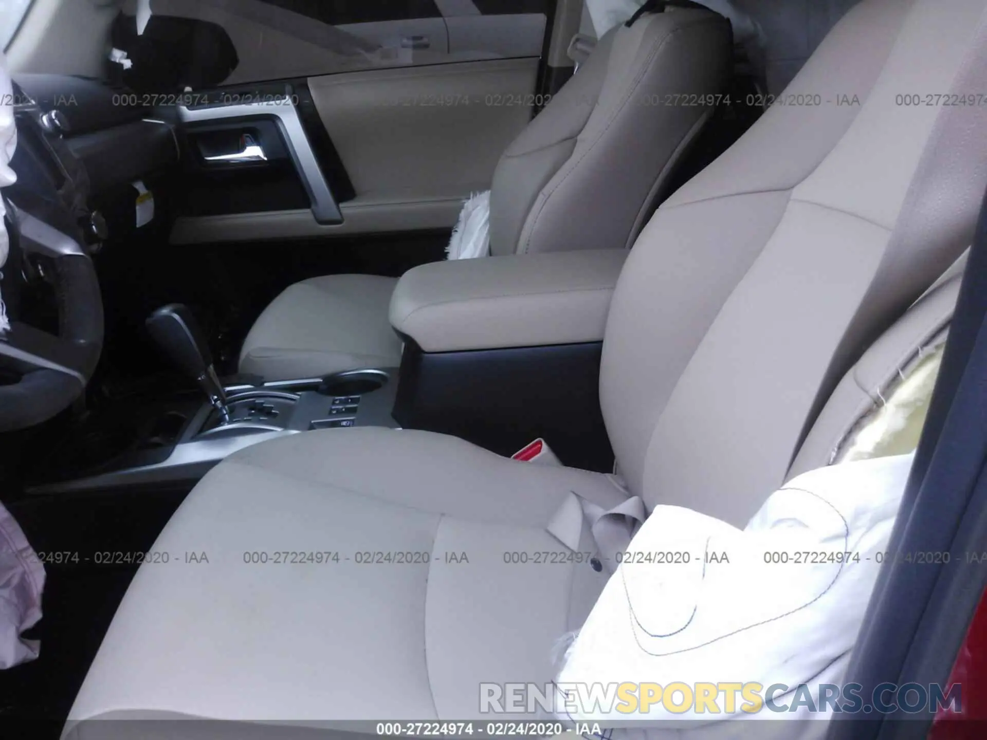 8 Фотография поврежденного автомобиля JTEZU5JR9K5209695 TOYOTA 4RUNNER 2019