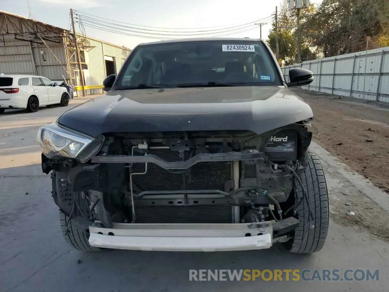 5 Фотография поврежденного автомобиля JTEZU5JRXK5195113 TOYOTA 4RUNNER 2019