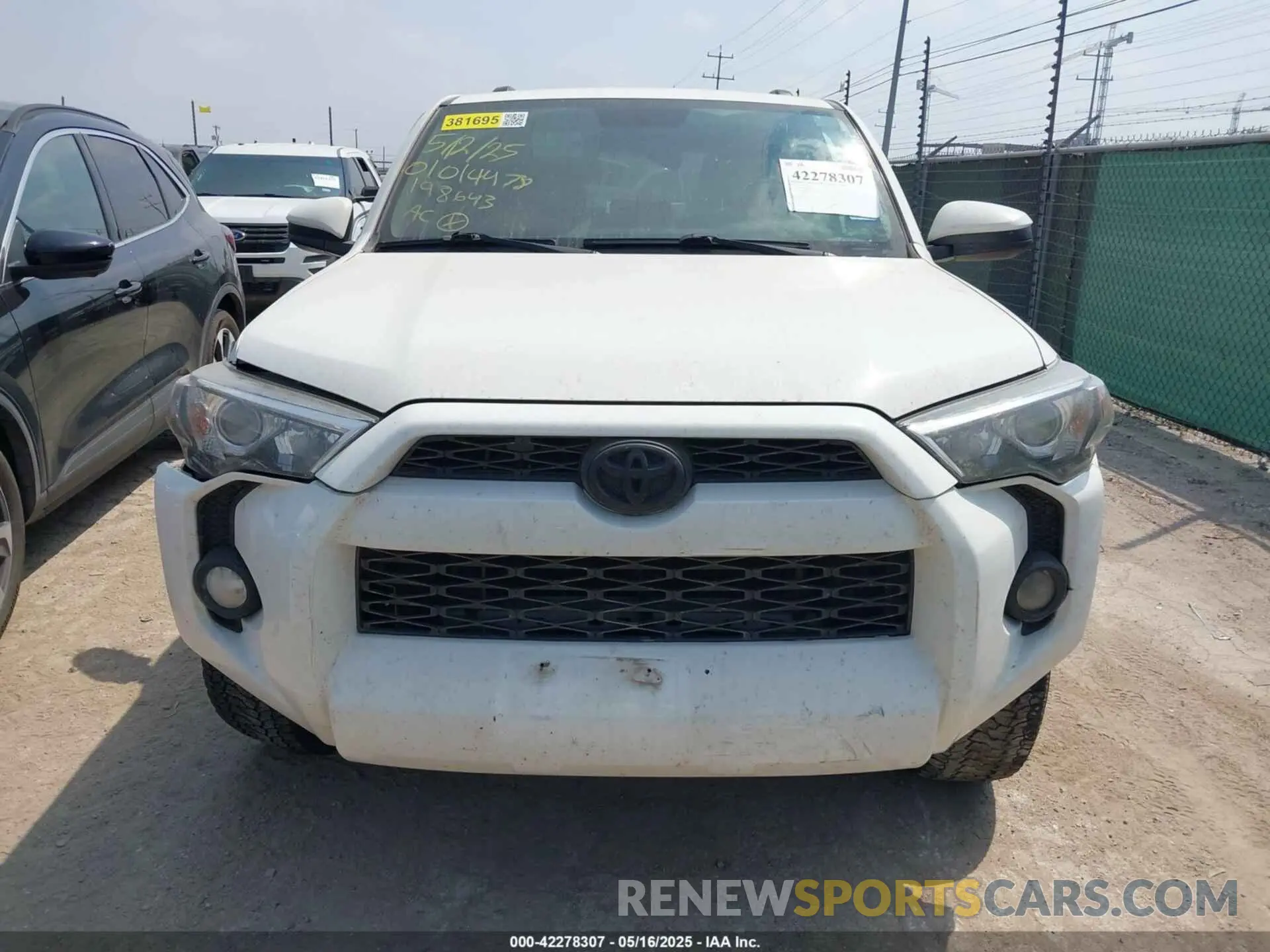 6 Фотография поврежденного автомобиля JTEZU5JRXK5198643 TOYOTA 4RUNNER 2019