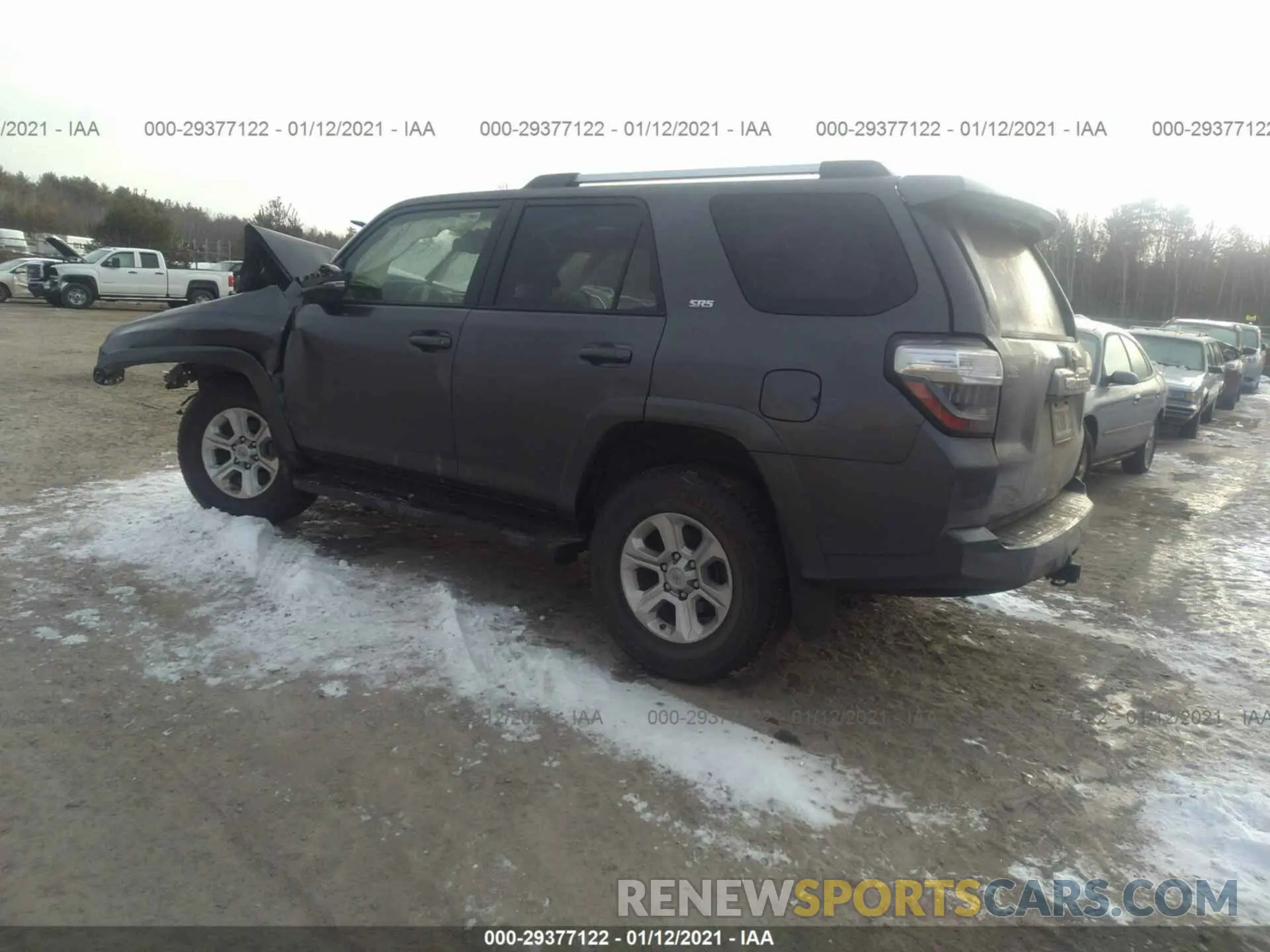3 Photograph of a damaged car JTEBU5JR0L5751075 TOYOTA 4RUNNER 2020