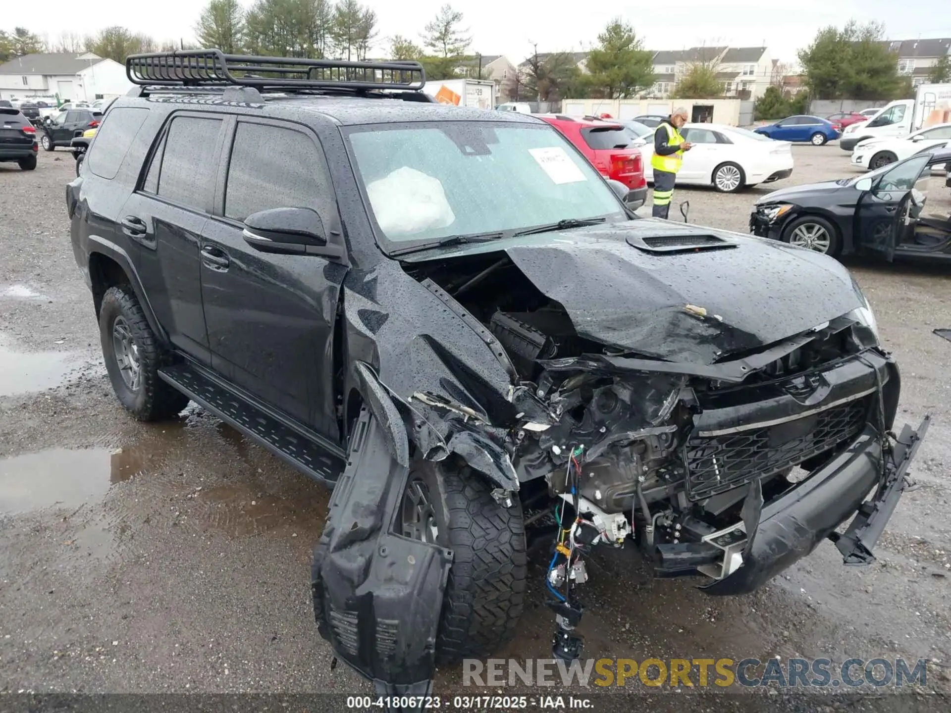 6 Фотография поврежденного автомобиля JTEBU5JR0L5758804 TOYOTA 4RUNNER 2020