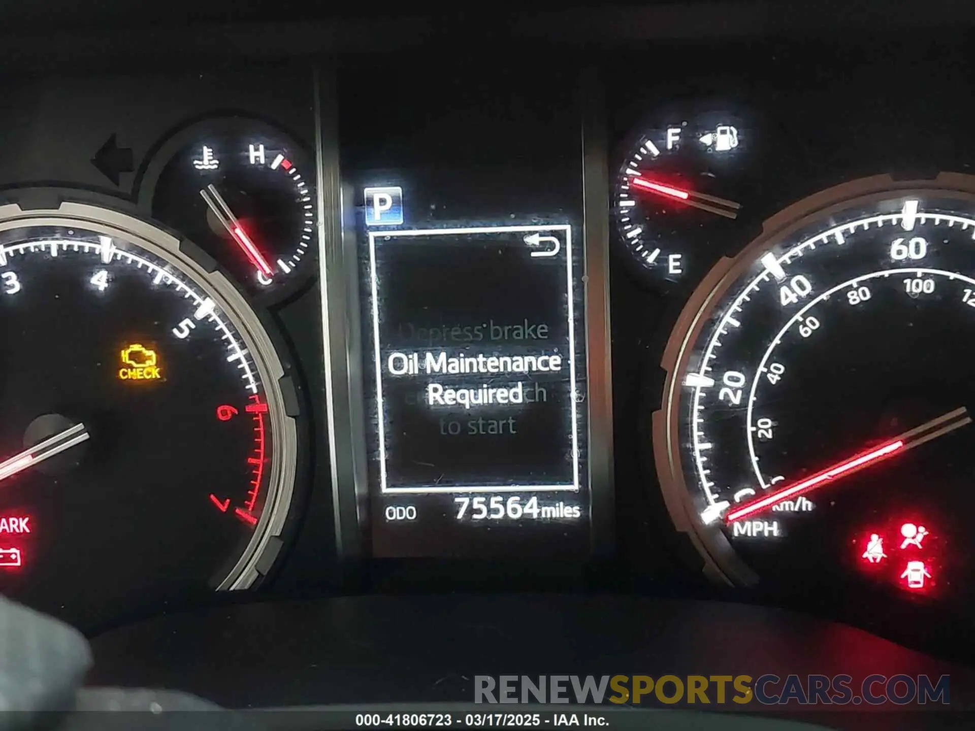 7 Фотография поврежденного автомобиля JTEBU5JR0L5758804 TOYOTA 4RUNNER 2020