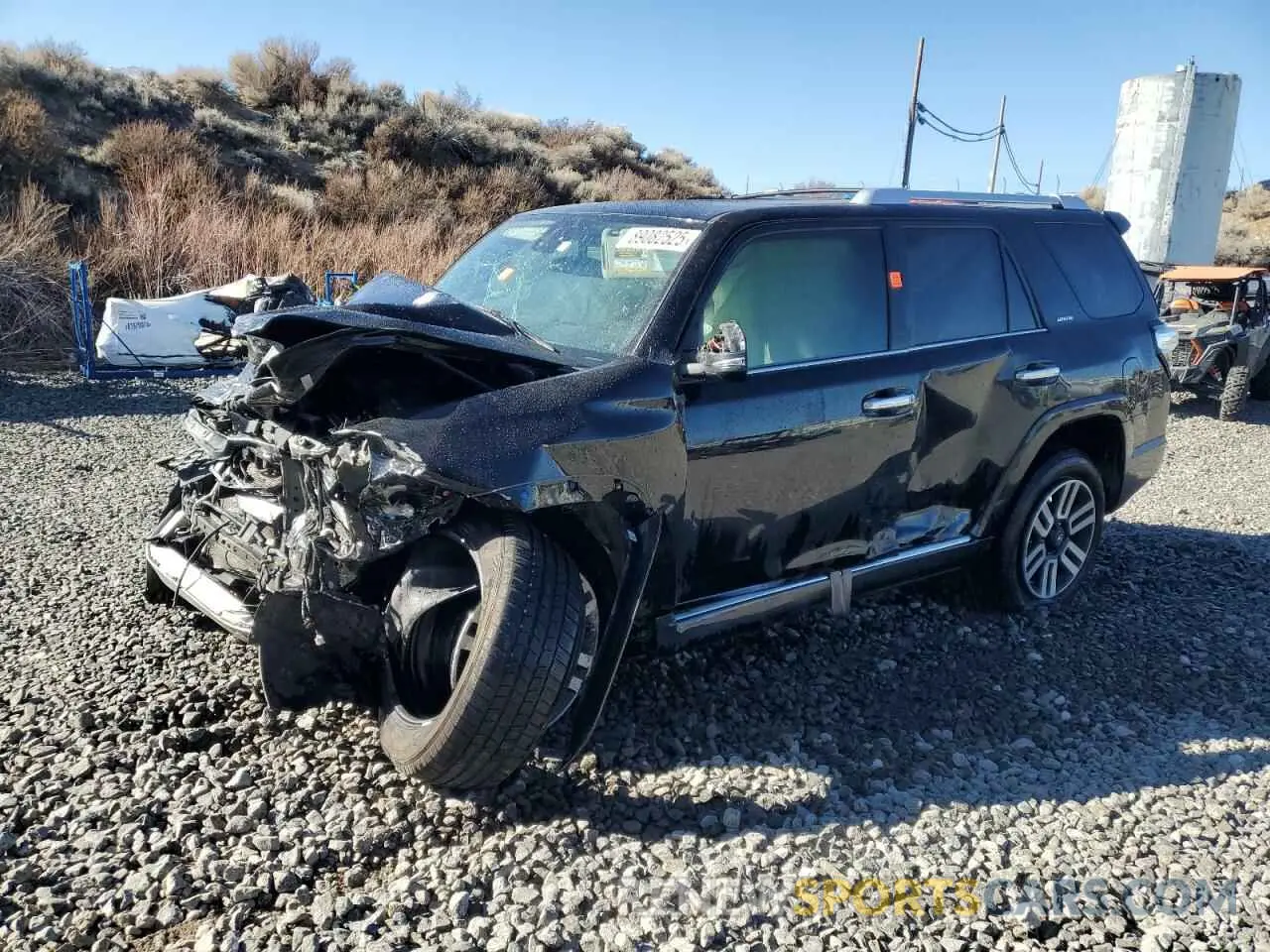 1 Photograph of a damaged car JTEBU5JR0L5770869 TOYOTA 4RUNNER 2020
