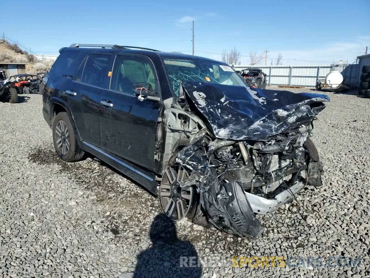 4 Photograph of a damaged car JTEBU5JR0L5770869 TOYOTA 4RUNNER 2020
