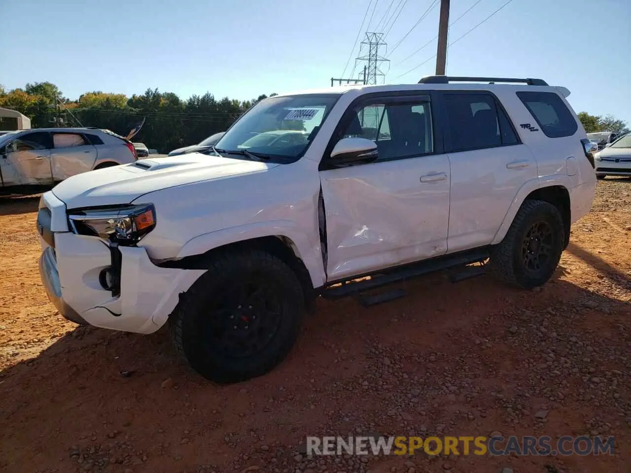 1 Фотография поврежденного автомобиля JTEBU5JR0L5782374 TOYOTA 4RUNNER 2020