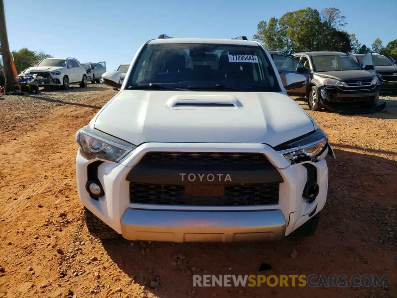 5 Фотография поврежденного автомобиля JTEBU5JR0L5782374 TOYOTA 4RUNNER 2020