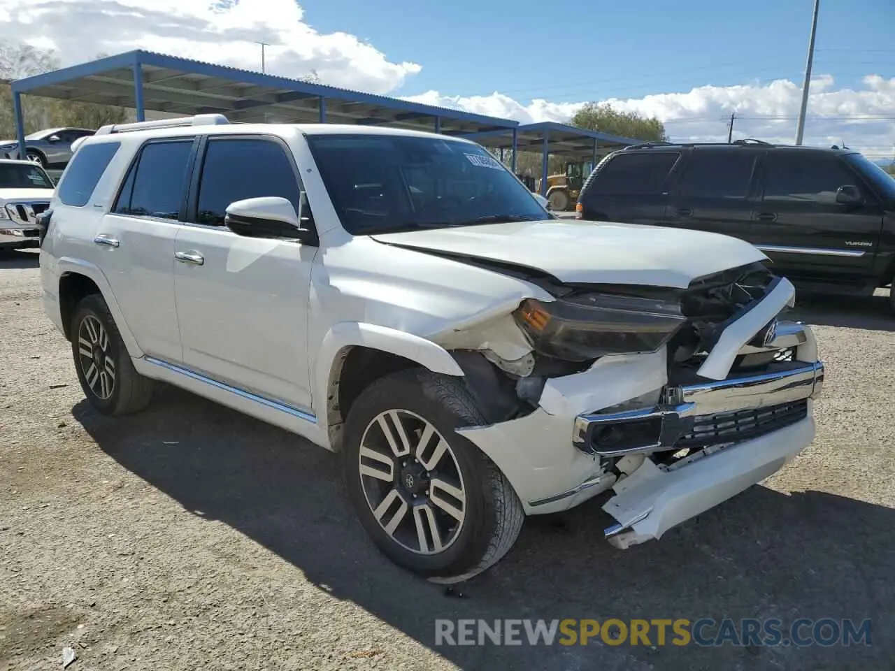 4 Фотография поврежденного автомобиля JTEBU5JR0L5813283 TOYOTA 4RUNNER 2020