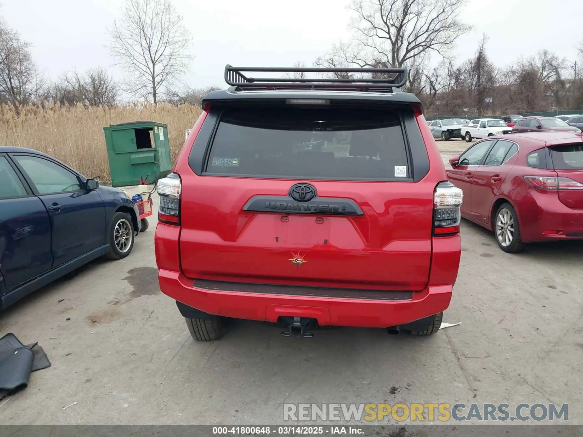 16 Photograph of a damaged car JTEBU5JR1L5783386 TOYOTA 4RUNNER 2020
