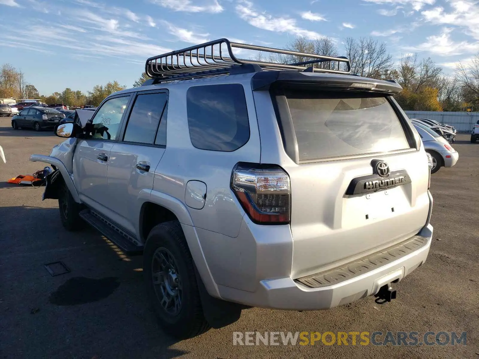 3 Photograph of a damaged car JTEBU5JR1L5825104 TOYOTA 4RUNNER 2020