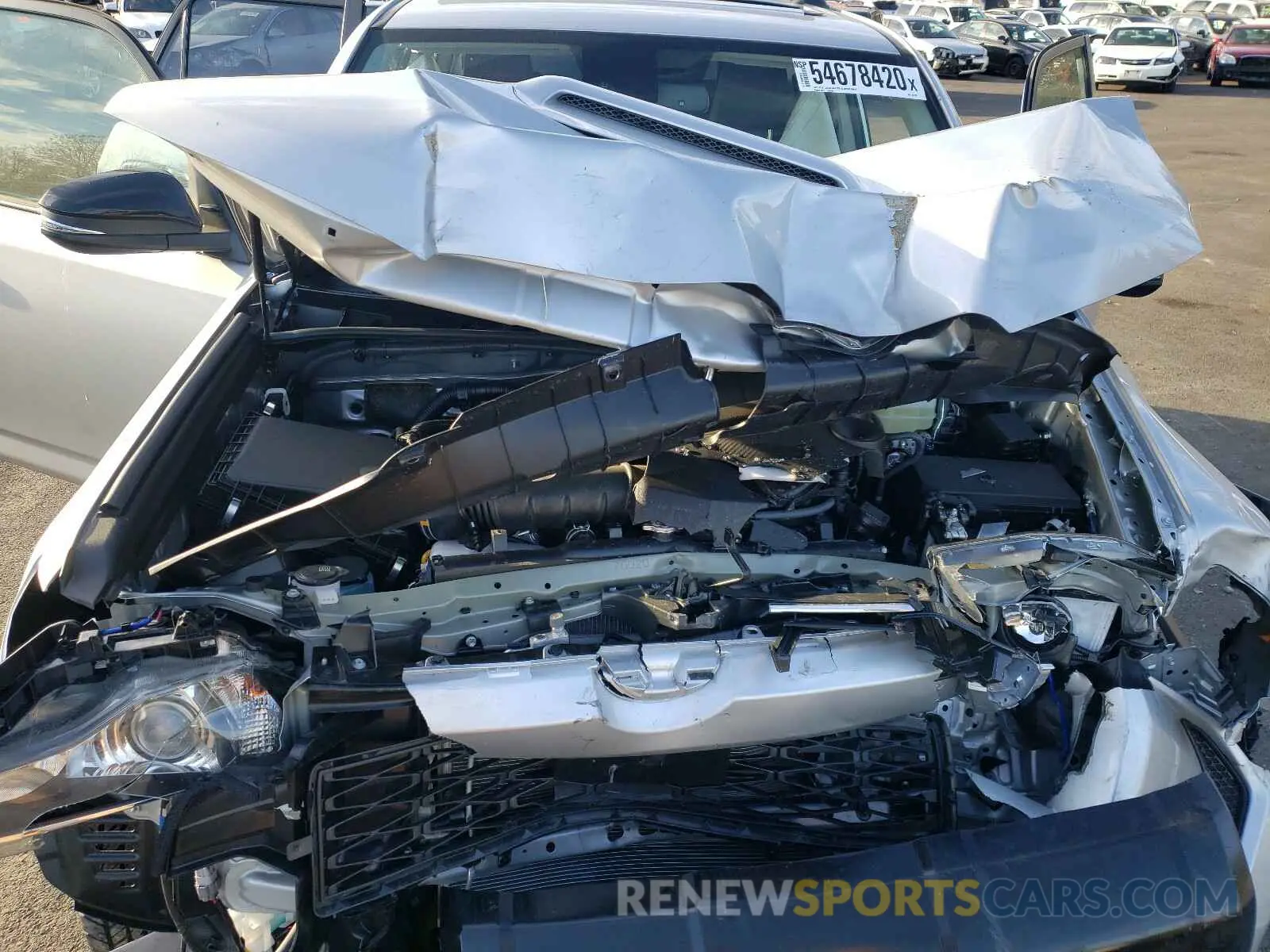 7 Photograph of a damaged car JTEBU5JR1L5825104 TOYOTA 4RUNNER 2020