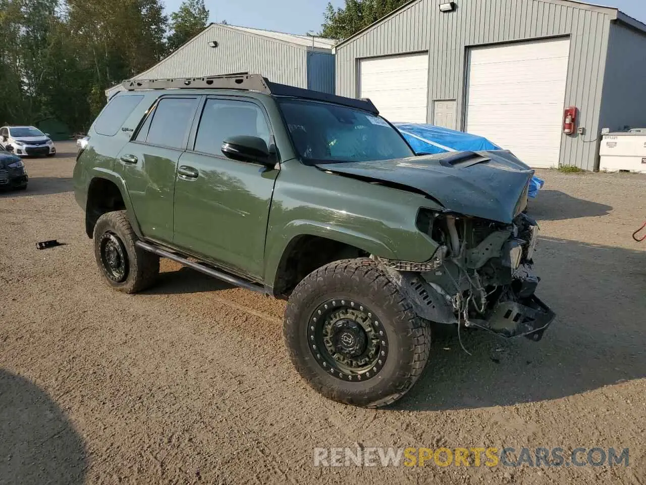 4 Фотография поврежденного автомобиля JTEBU5JR2L5737713 TOYOTA 4RUNNER 2020