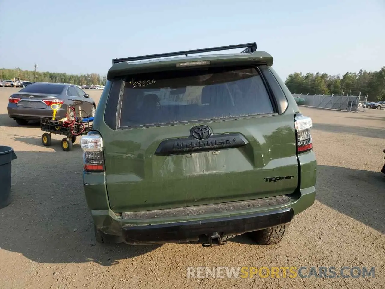 6 Фотография поврежденного автомобиля JTEBU5JR2L5737713 TOYOTA 4RUNNER 2020