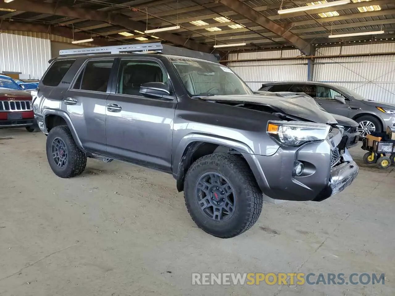 4 Фотография поврежденного автомобиля JTEBU5JR2L5782666 TOYOTA 4RUNNER 2020