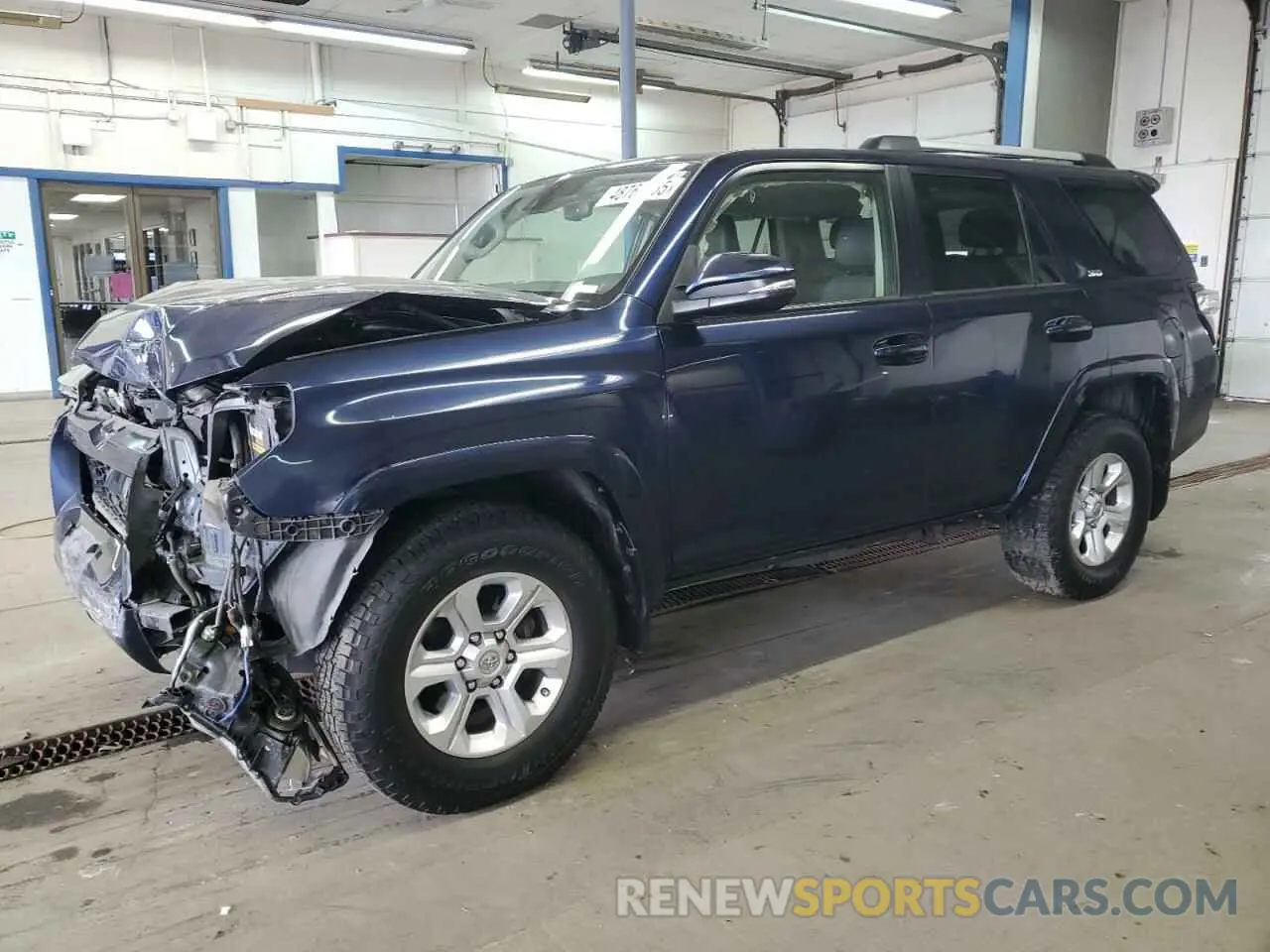 1 Photograph of a damaged car JTEBU5JR2L5797667 TOYOTA 4RUNNER 2020