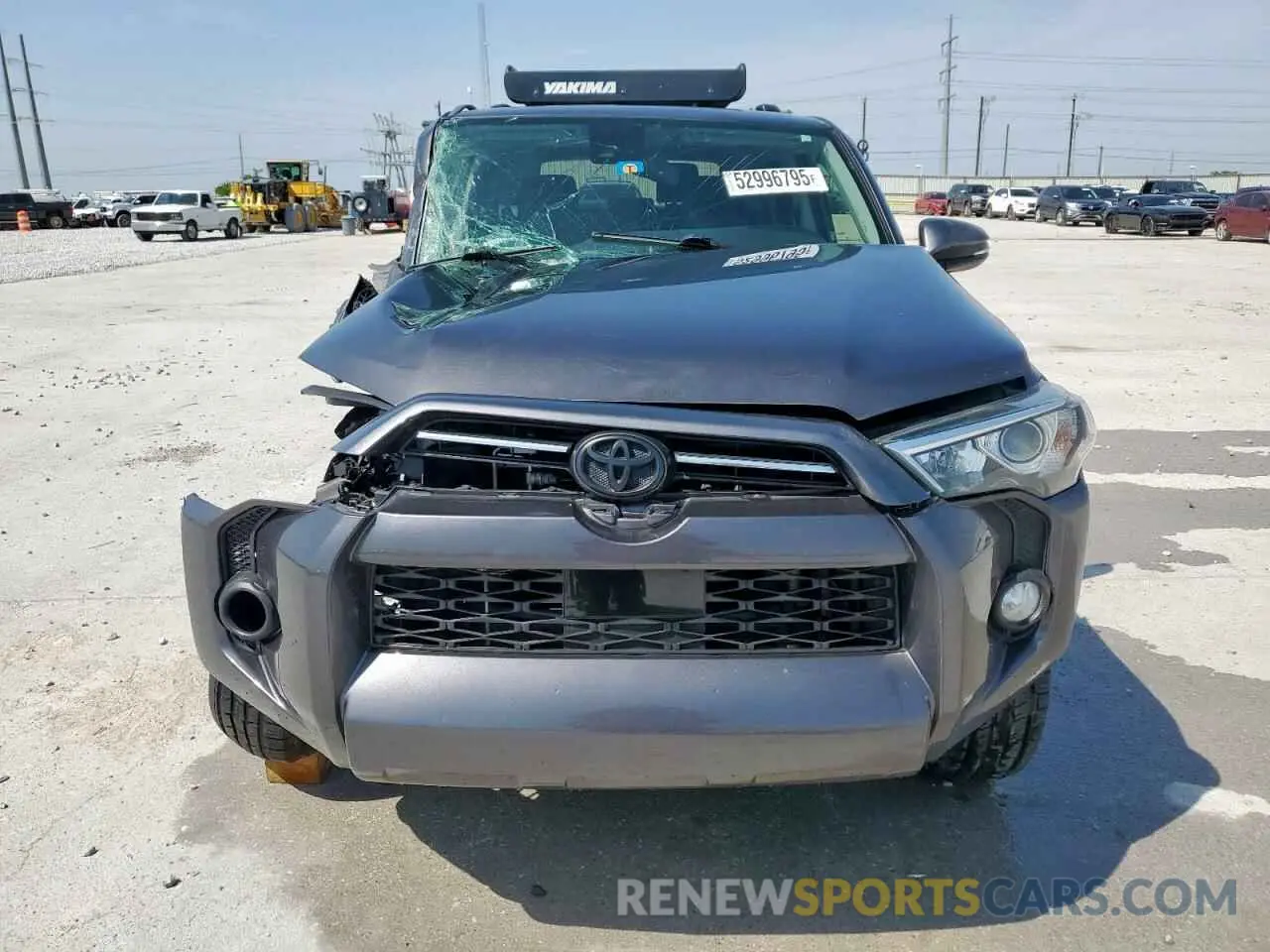 5 Photograph of a damaged car JTEBU5JR3L5779632 TOYOTA 4RUNNER 2020