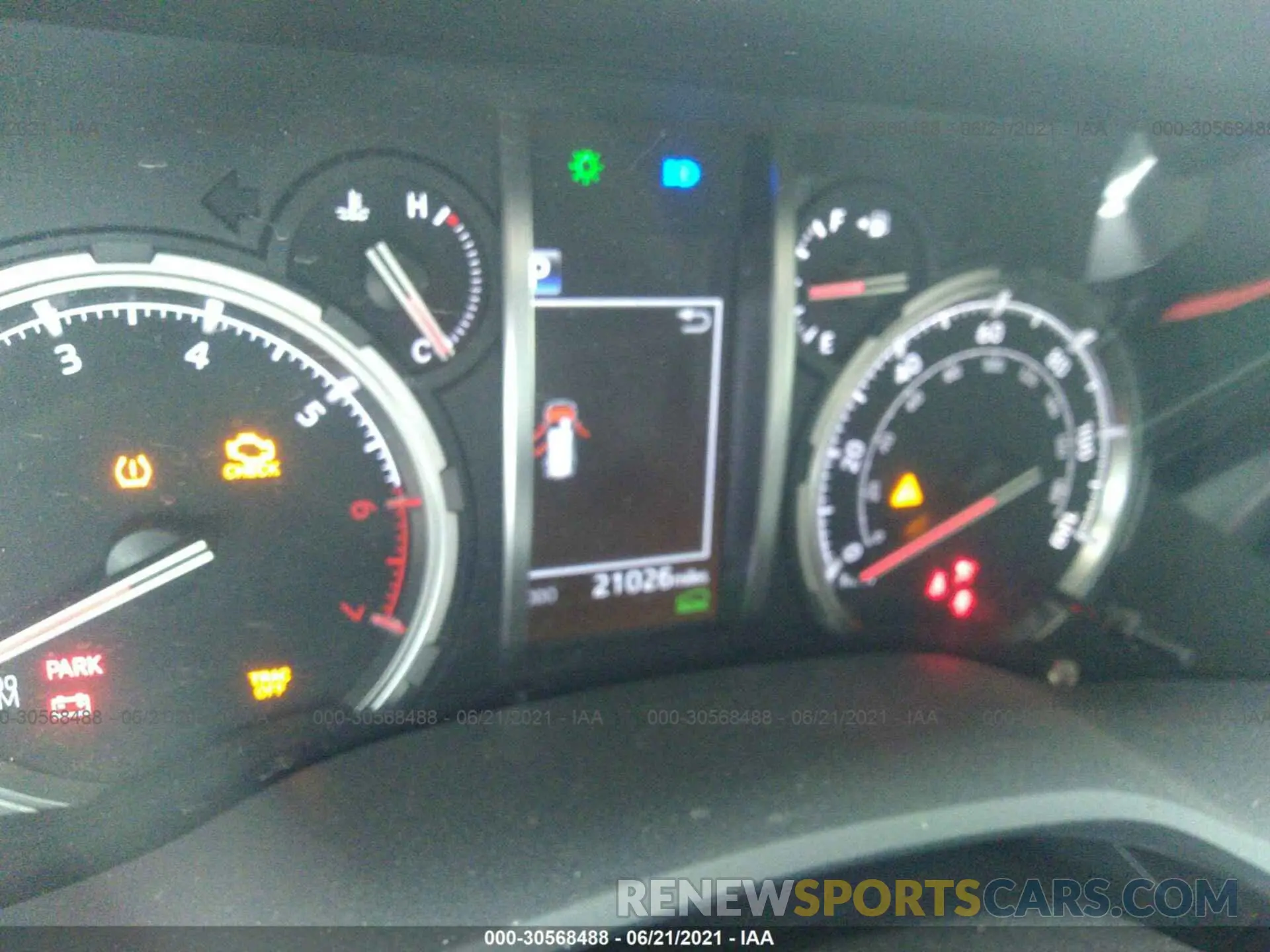 7 Фотография поврежденного автомобиля JTEBU5JR3L5795538 TOYOTA 4RUNNER 2020