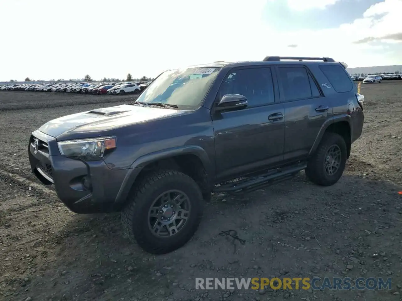 1 Photograph of a damaged car JTEBU5JR3L5798455 TOYOTA 4RUNNER 2020