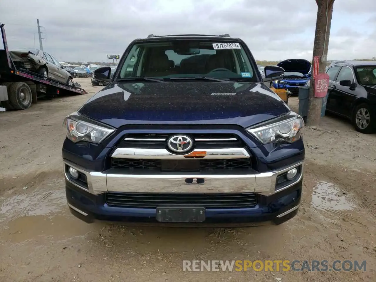 5 Photograph of a damaged car JTEBU5JR3L5832295 TOYOTA 4RUNNER 2020