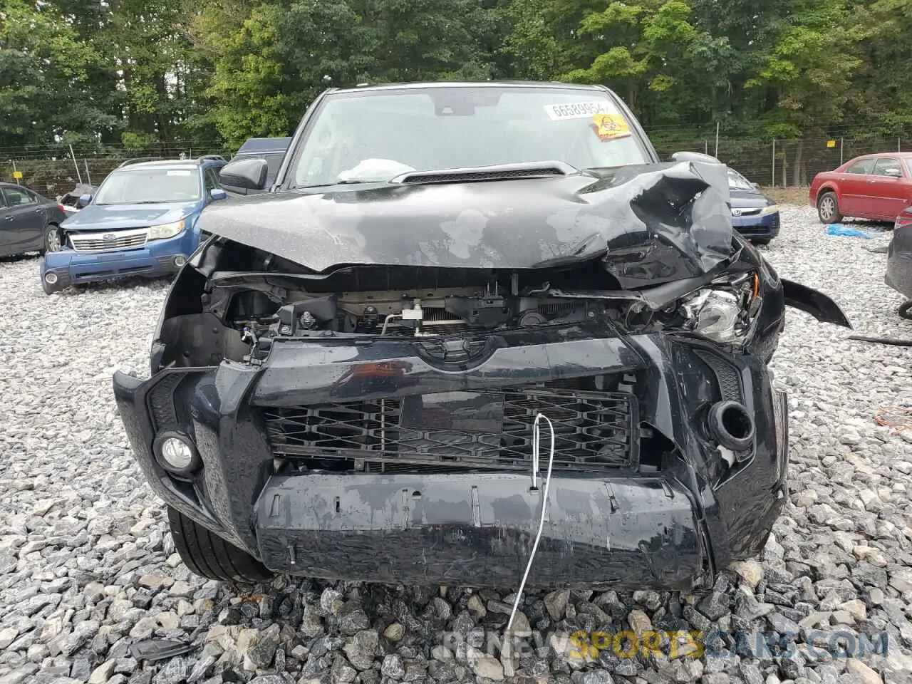 5 Фотография поврежденного автомобиля JTEBU5JR4L5782815 TOYOTA 4RUNNER 2020