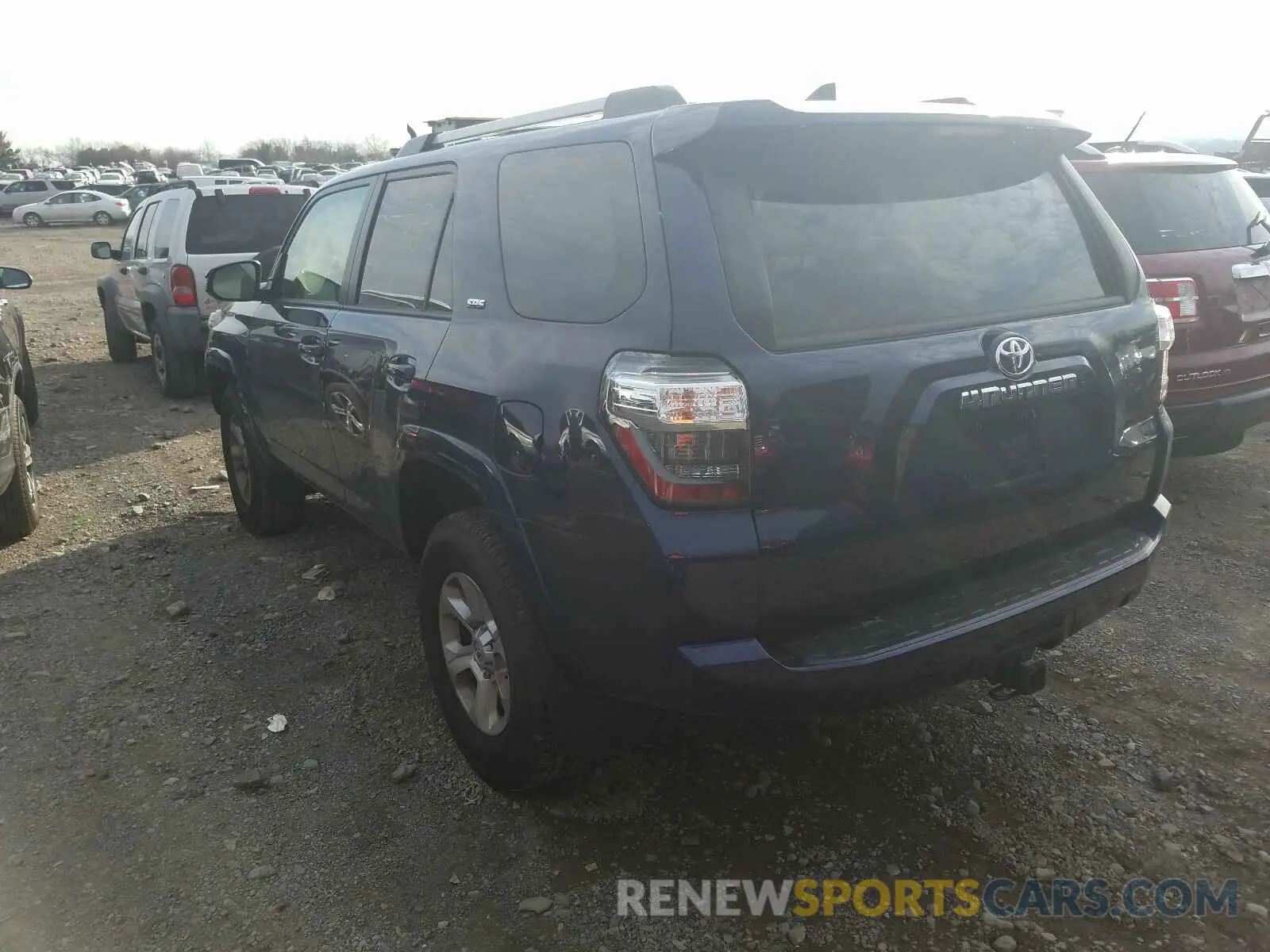 3 Photograph of a damaged car JTEBU5JR4L5802593 TOYOTA 4RUNNER 2020
