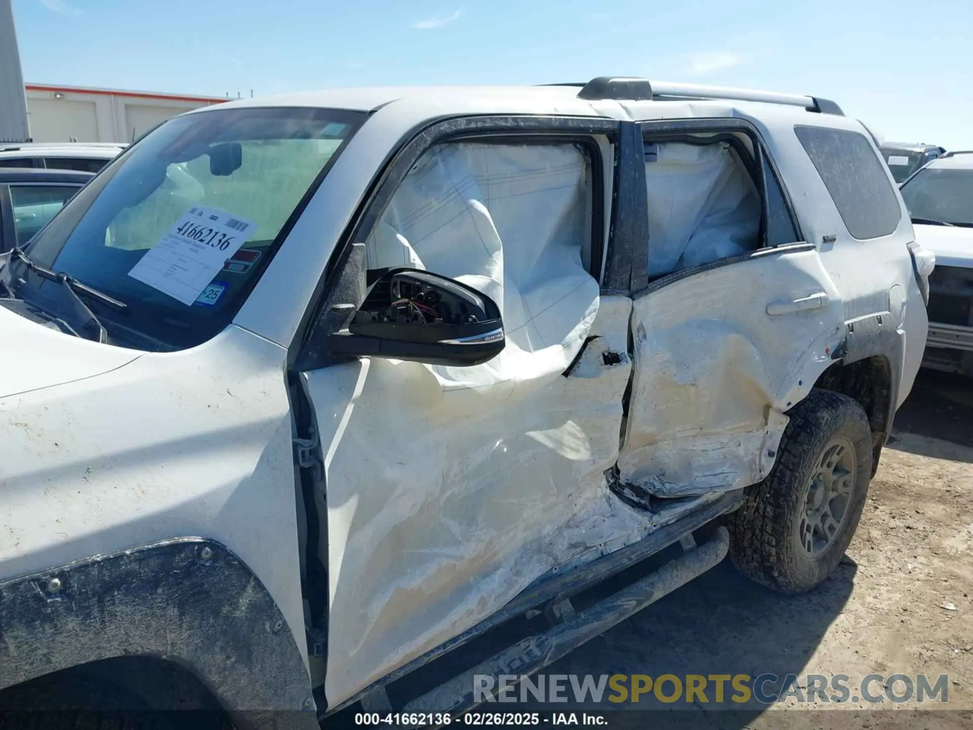 6 Photograph of a damaged car JTEBU5JR4L5821340 TOYOTA 4RUNNER 2020