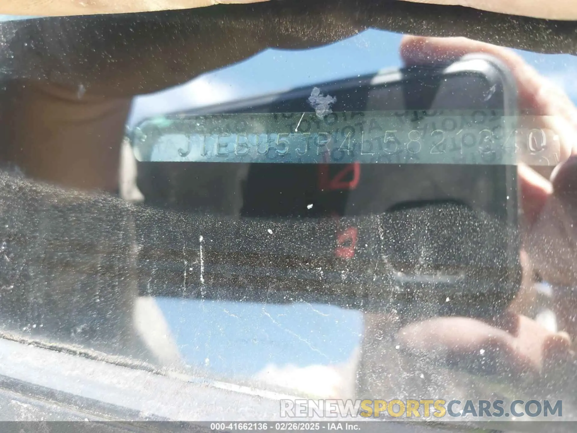 9 Photograph of a damaged car JTEBU5JR4L5821340 TOYOTA 4RUNNER 2020