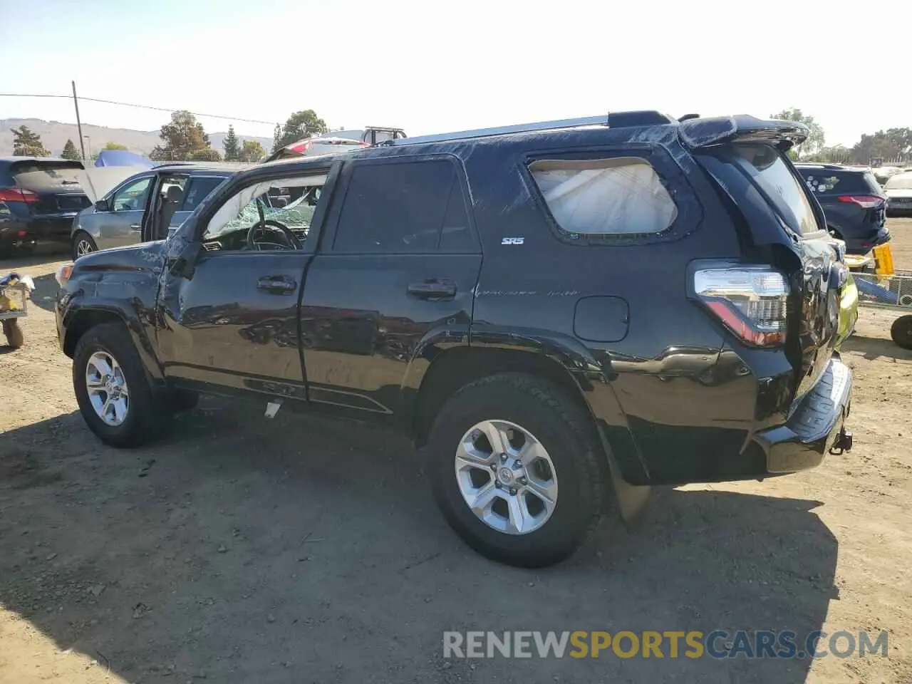 2 Фотография поврежденного автомобиля JTEBU5JR4L5830006 TOYOTA 4RUNNER 2020