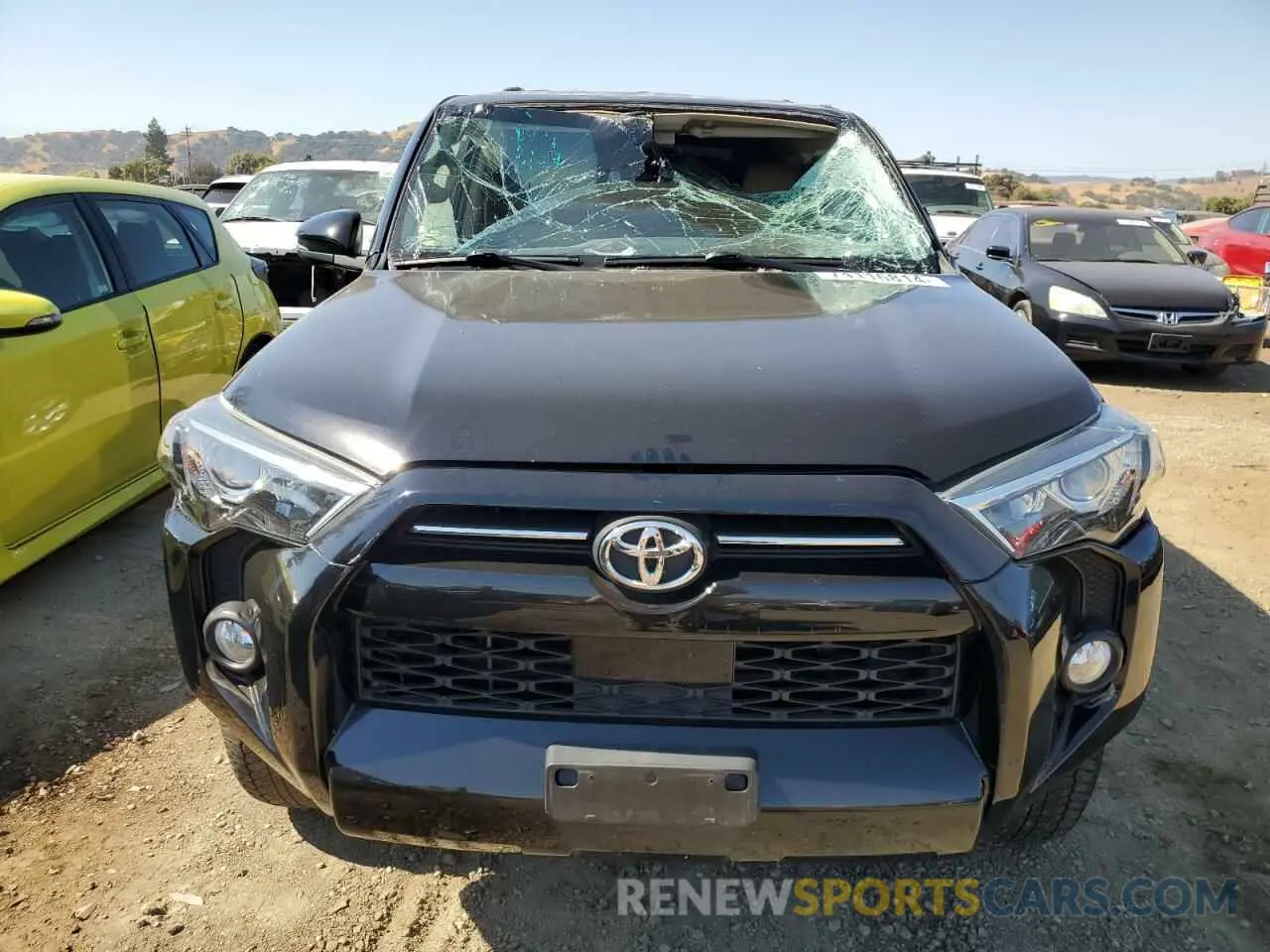 5 Фотография поврежденного автомобиля JTEBU5JR4L5830006 TOYOTA 4RUNNER 2020