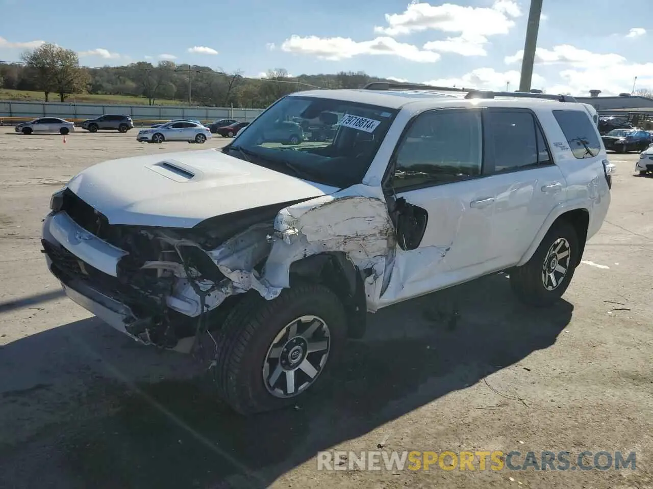 1 Photograph of a damaged car JTEBU5JR5L5775291 TOYOTA 4RUNNER 2020