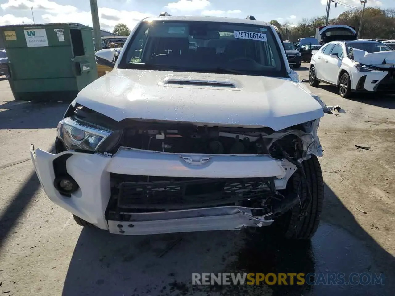 5 Photograph of a damaged car JTEBU5JR5L5775291 TOYOTA 4RUNNER 2020