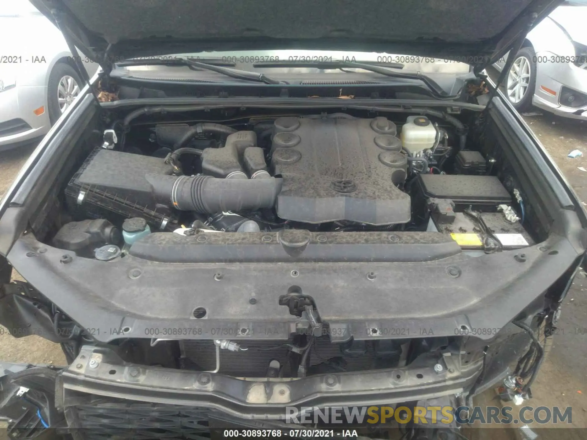 10 Фотография поврежденного автомобиля JTEBU5JR5L5793614 TOYOTA 4RUNNER 2020