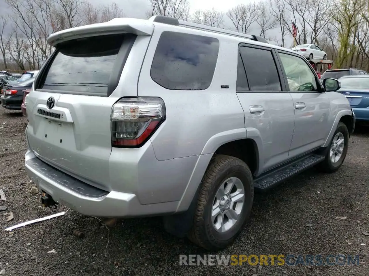 4 Фотография поврежденного автомобиля JTEBU5JR5L5813294 TOYOTA 4RUNNER 2020