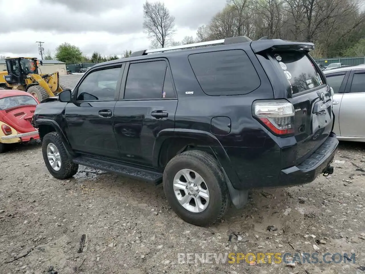 2 Фотография поврежденного автомобиля JTEBU5JR6L5738122 TOYOTA 4RUNNER 2020