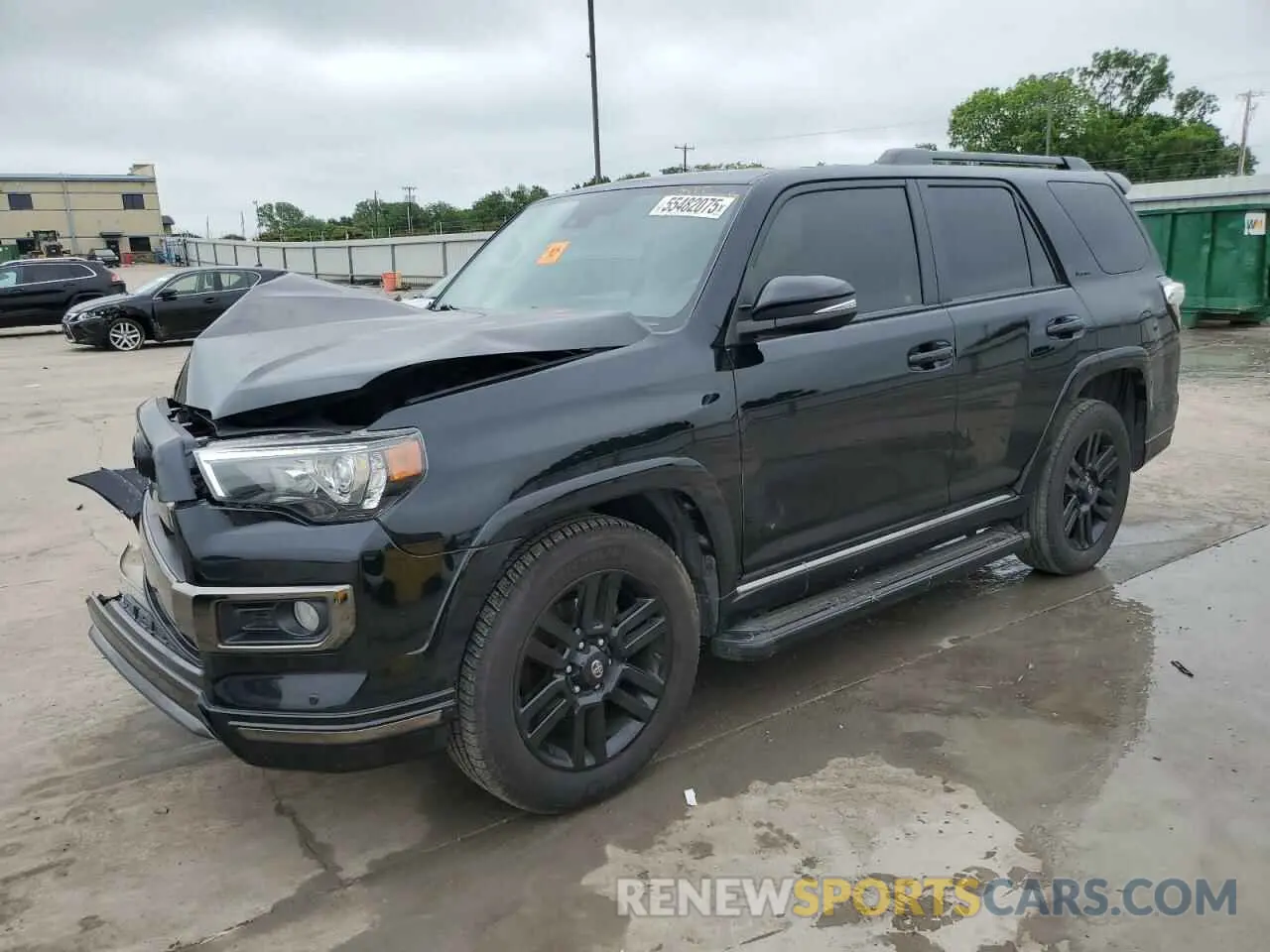 1 Photograph of a damaged car JTEBU5JR6L5741182 TOYOTA 4RUNNER 2020