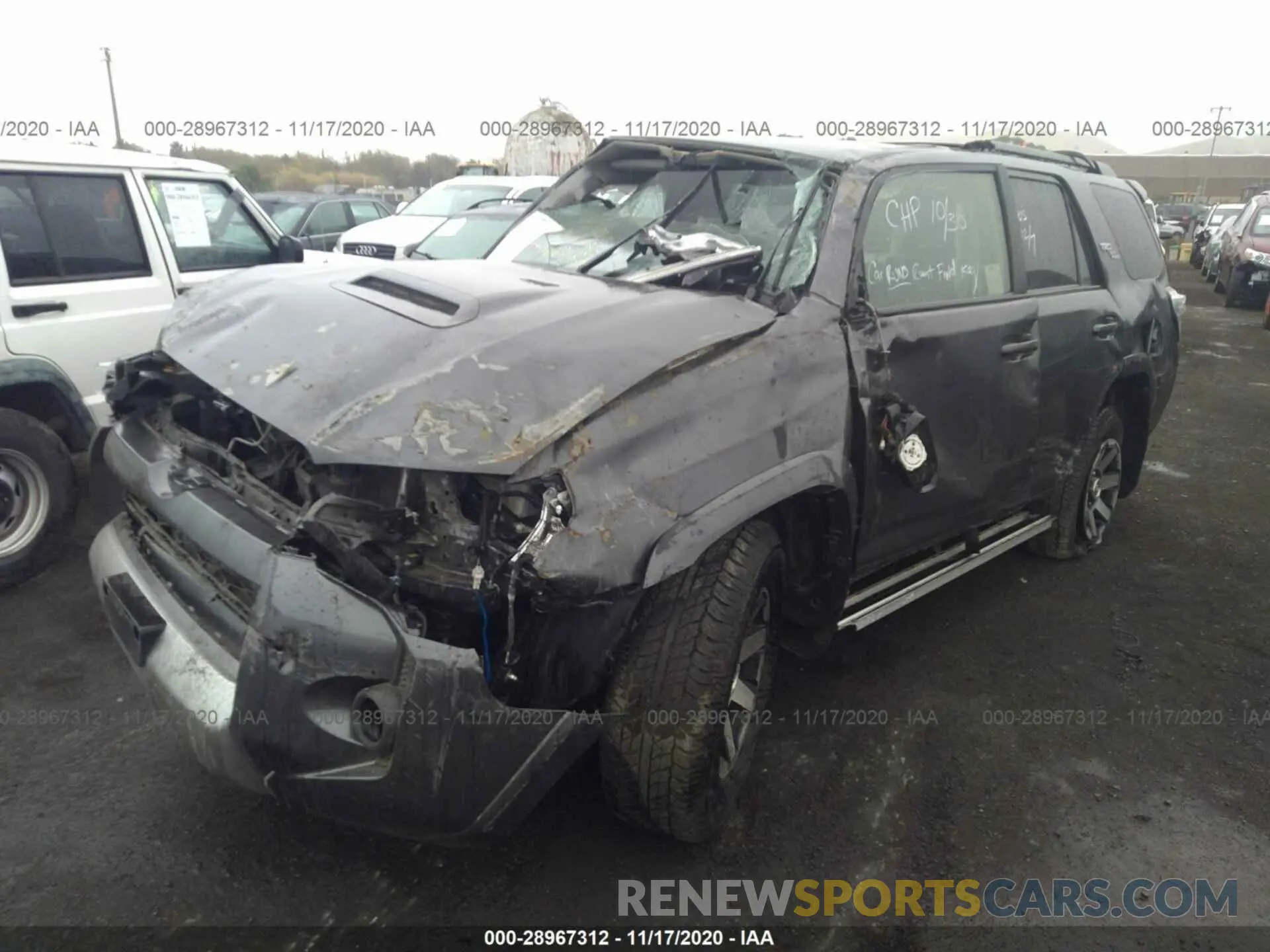 6 Photograph of a damaged car JTEBU5JR6L5758936 TOYOTA 4RUNNER 2020