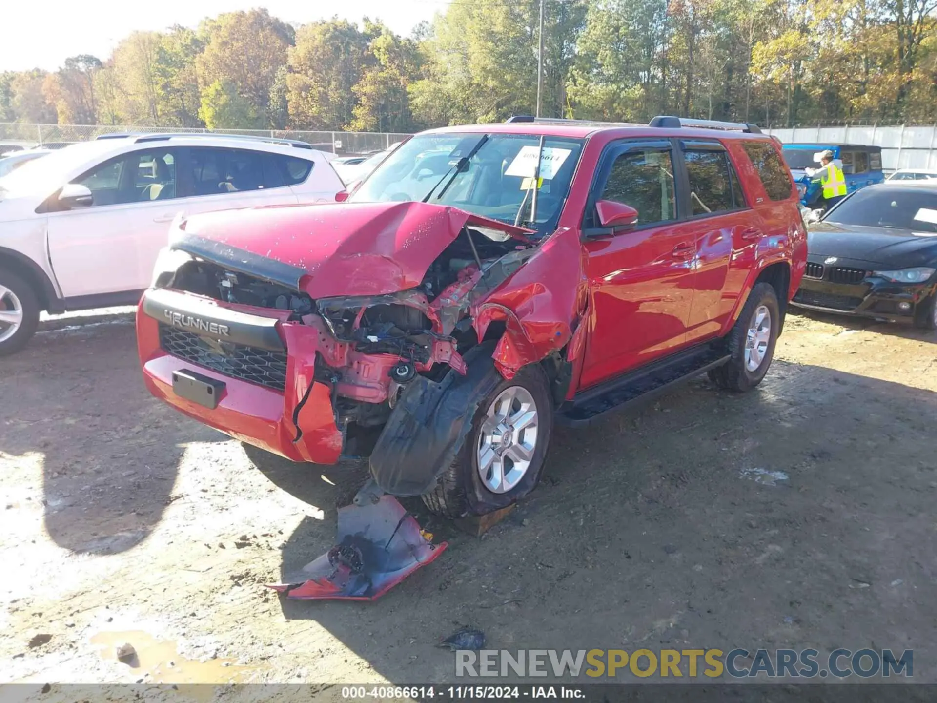 6 Photograph of a damaged car JTEBU5JR6L5767779 TOYOTA 4RUNNER 2020