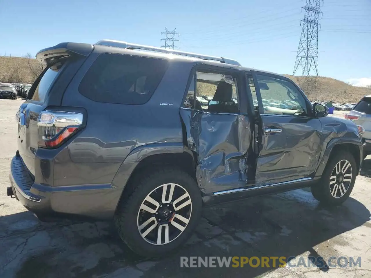 3 Photograph of a damaged car JTEBU5JR6L5815801 TOYOTA 4RUNNER 2020