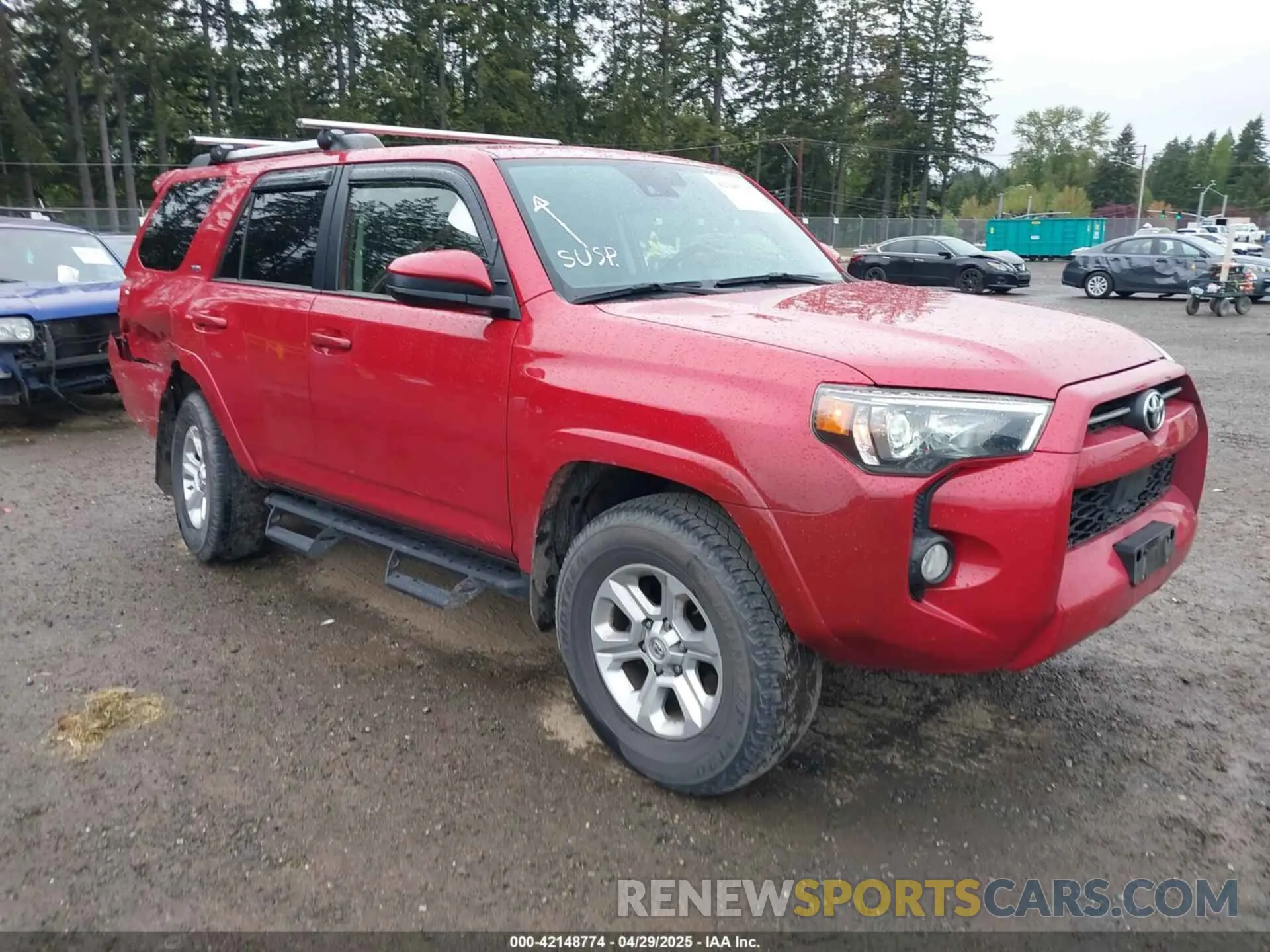 1 Photograph of a damaged car JTEBU5JR7L5737772 TOYOTA 4RUNNER 2020