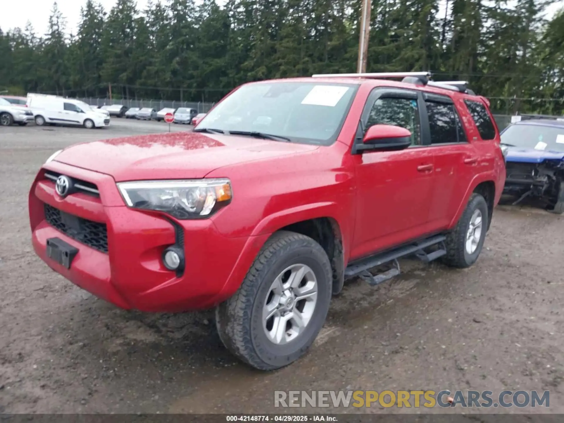 2 Photograph of a damaged car JTEBU5JR7L5737772 TOYOTA 4RUNNER 2020