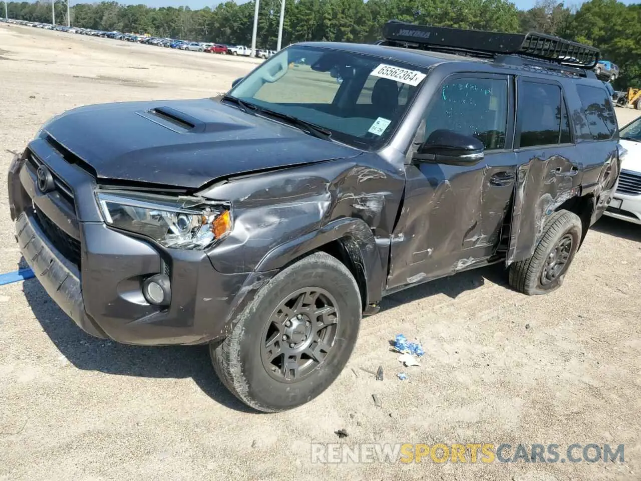 1 Photograph of a damaged car JTEBU5JR8L5750613 TOYOTA 4RUNNER 2020