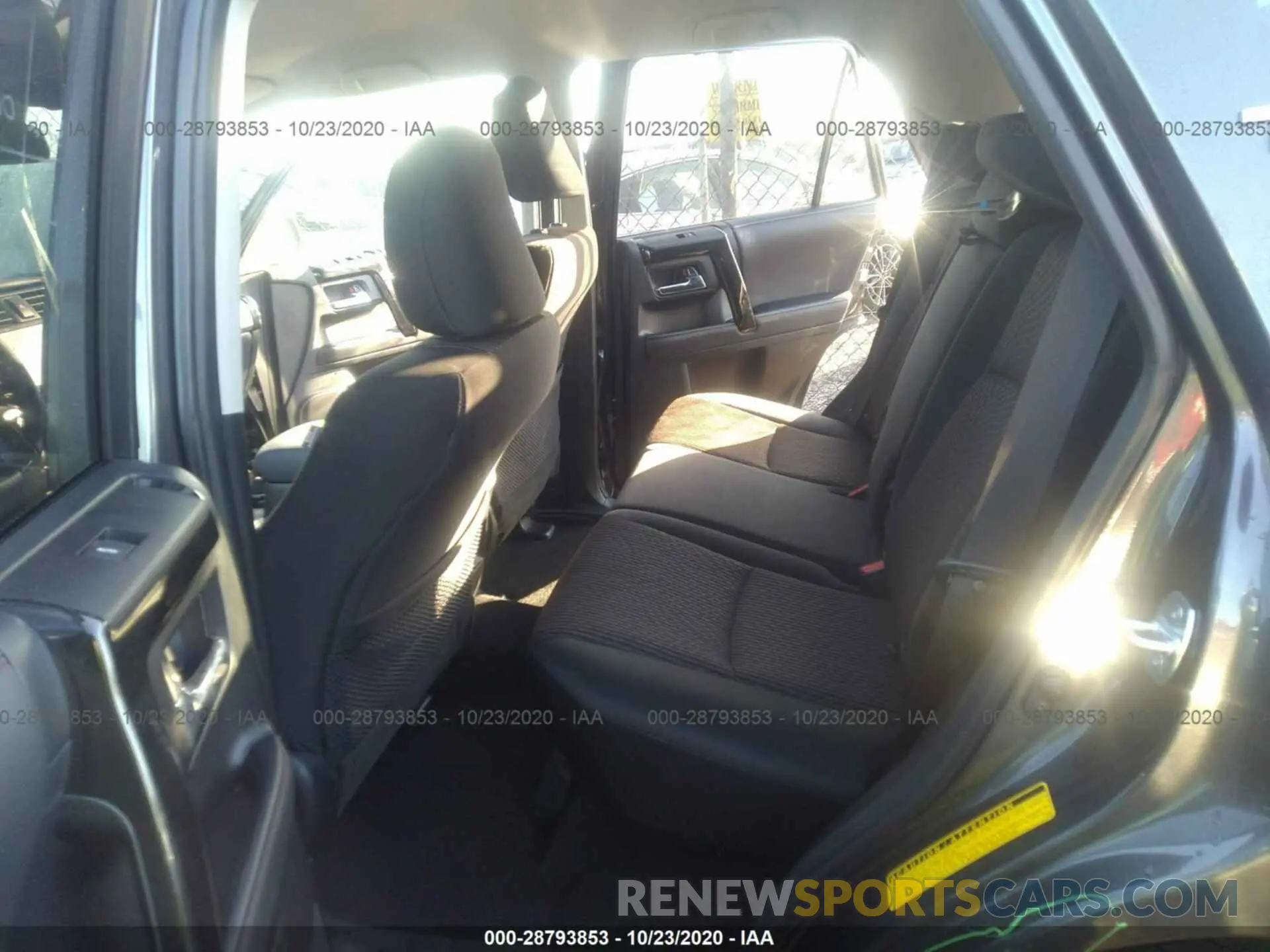 8 Photograph of a damaged car JTEBU5JR8L5789721 TOYOTA 4RUNNER 2020