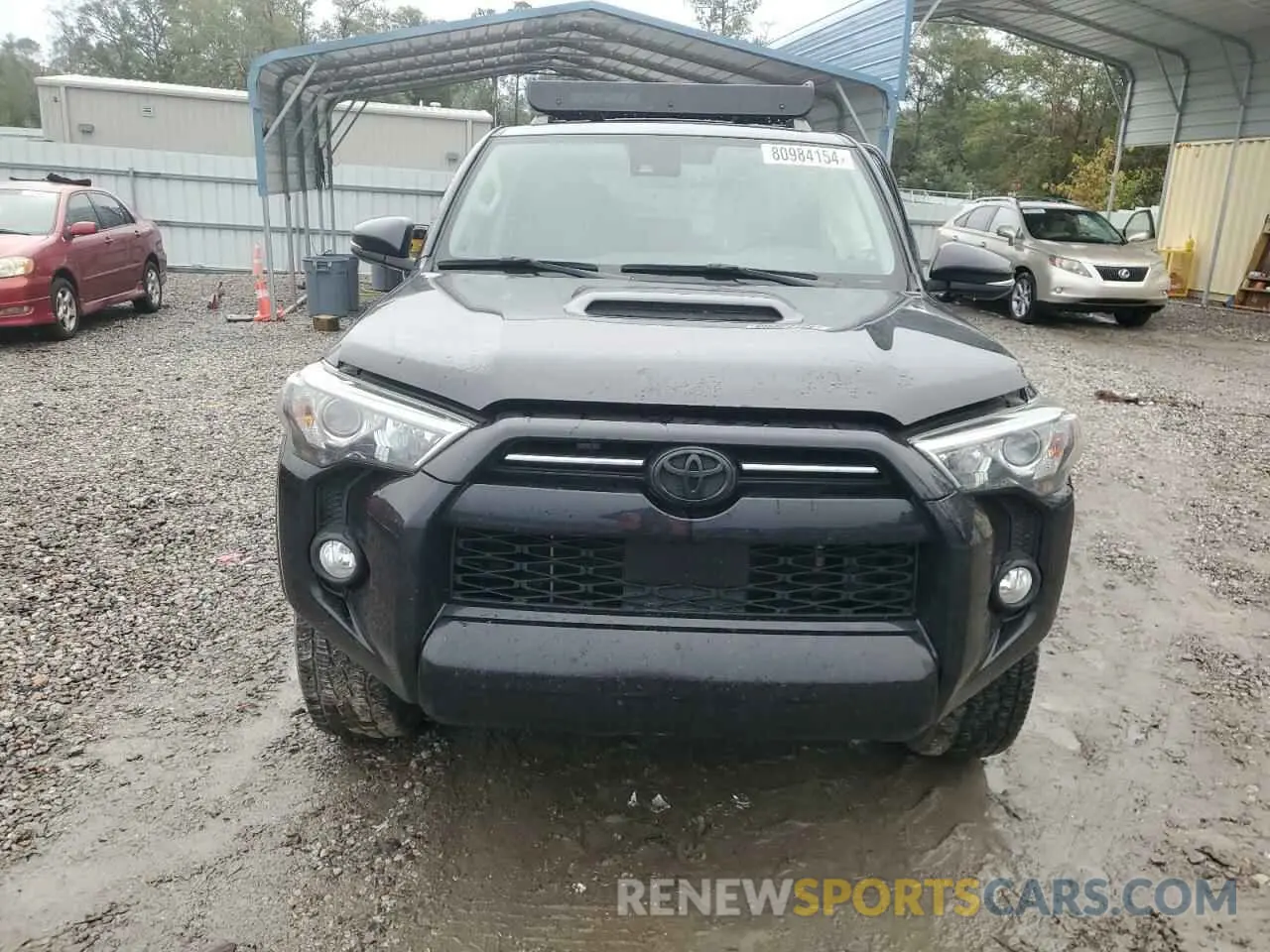 5 Фотография поврежденного автомобиля JTEBU5JR8L5833331 TOYOTA 4RUNNER 2020
