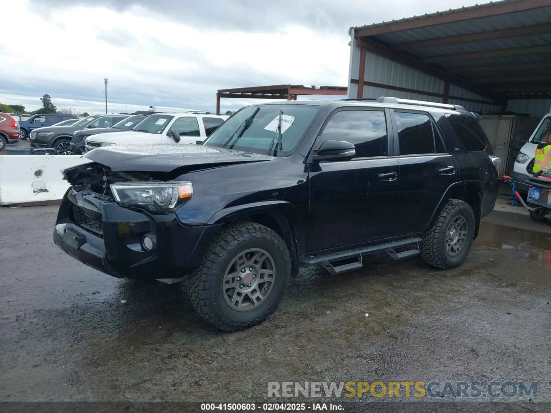 2 Фотография поврежденного автомобиля JTEBU5JR9L5745422 TOYOTA 4RUNNER 2020